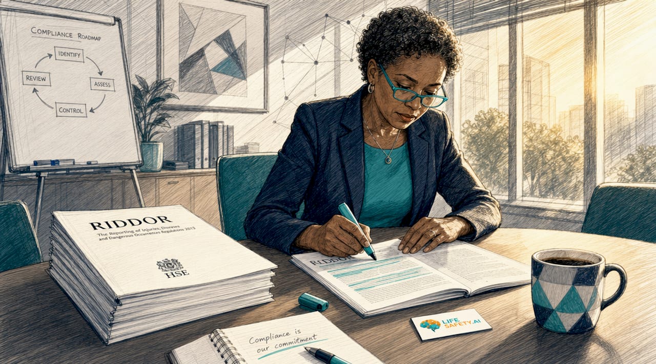 RIDDOR reporting guide for UK compliance officers
