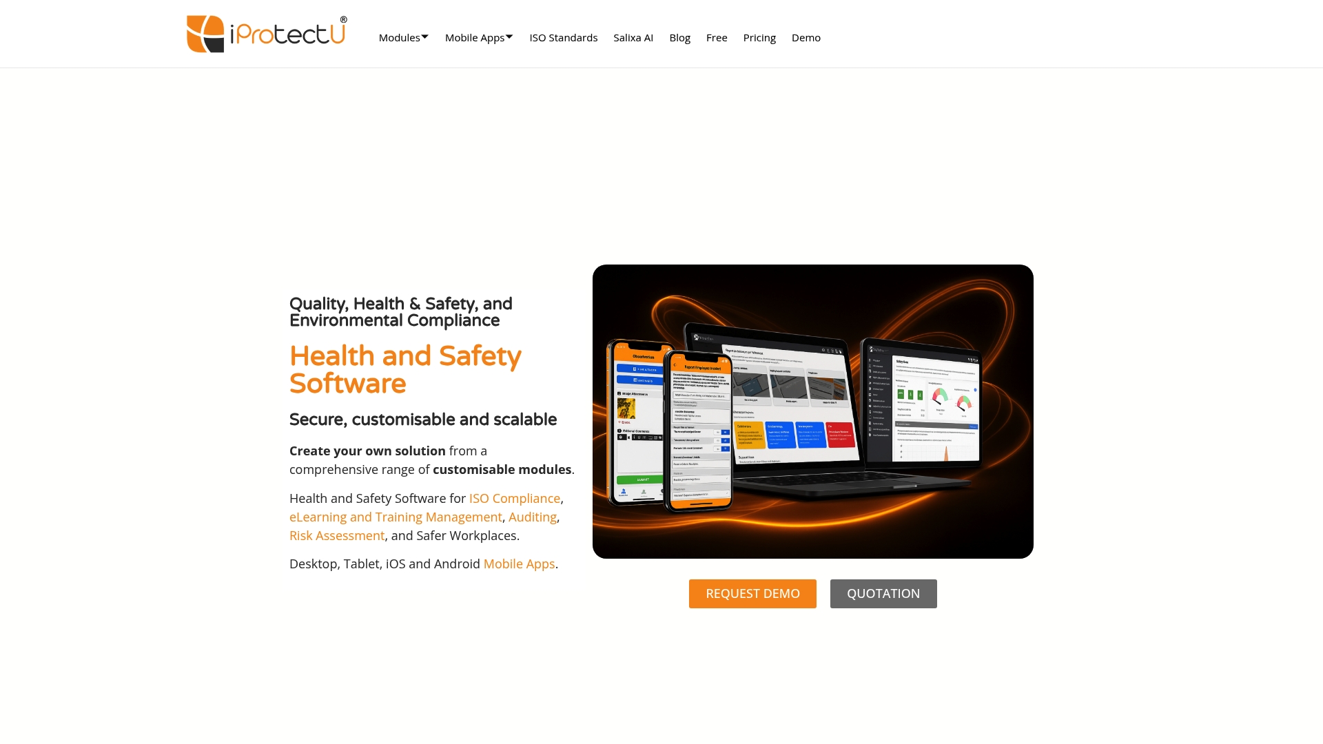 iProtectU Health and Safety Software